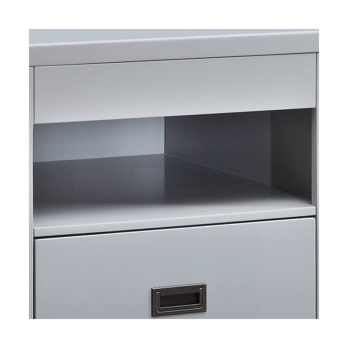 Acme Furniture Eleanor Accent Table Dove Gray Finish - thumbnail 3