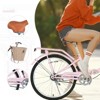 DSVIMOY 24 Inch Folding Lady Bike, Single Speed, Compact Design for Easy Storage and Commuting, Pink, 62.99"*25.2"*37.8" - 4 of 4