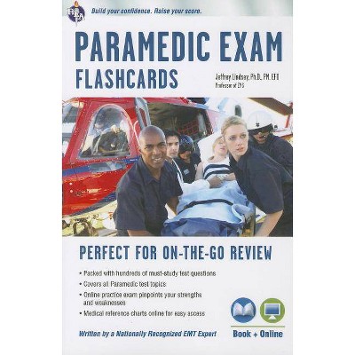 Paramedic Flashcard Book + Online - (EMT Test Preparation) by  Jeffrey Lindsey (Paperback)