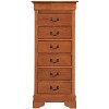 NicBex Mid-Century Modern 5 Drawers Dresser with Metal Handles Wooden Closet Organizers and Storage for Bedroom, Living Room, Hallway - 2 of 4