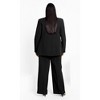 Women's Plus Size Oversized Alexis Blazer Jacket - black | CITY CHIC - image 3 of 4