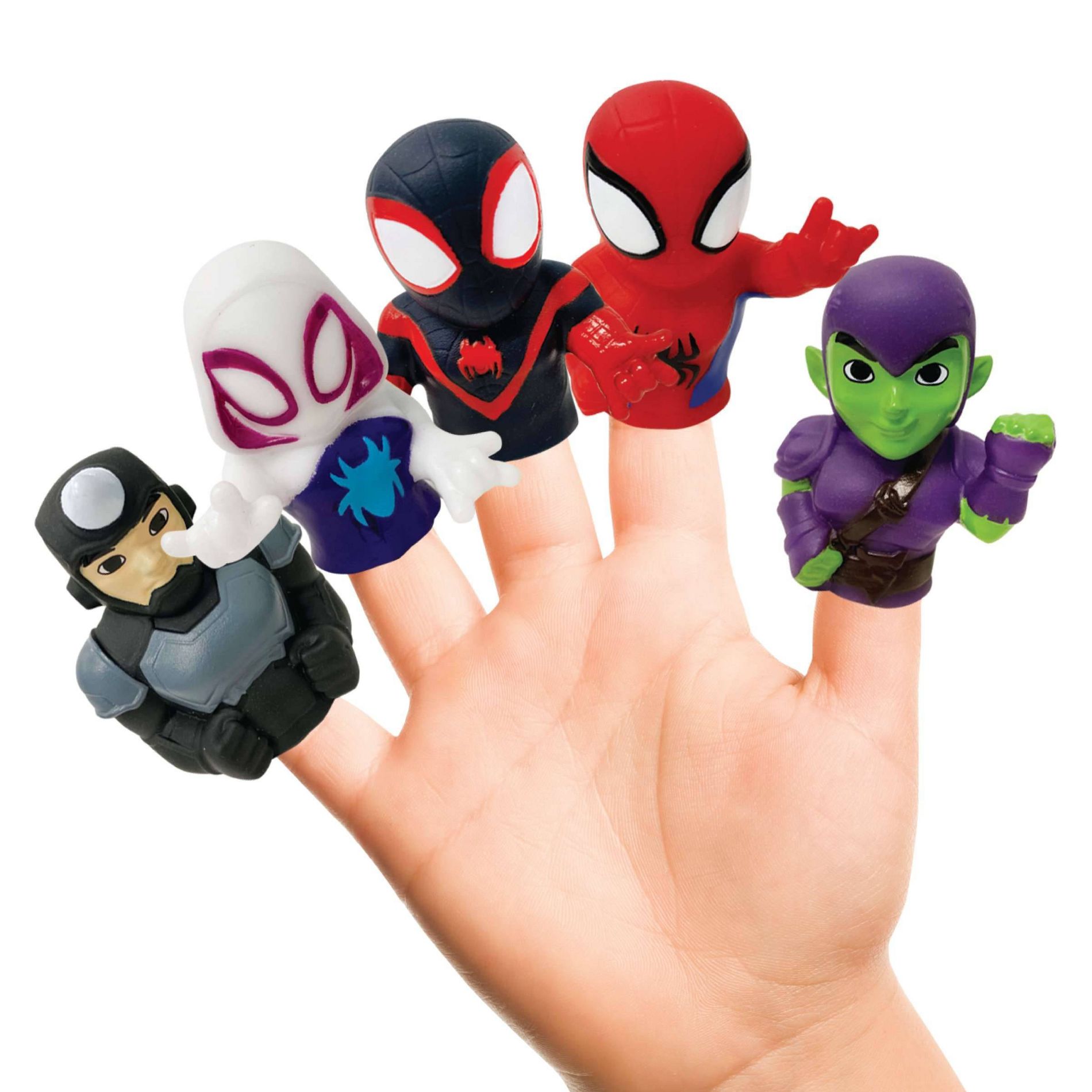 Marvel Spidey & Friends Finger Puppets - 5pc