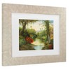 Trademark Fine Art David Martin Florida Everglades 1 Matted Framed Art - 3 of 4