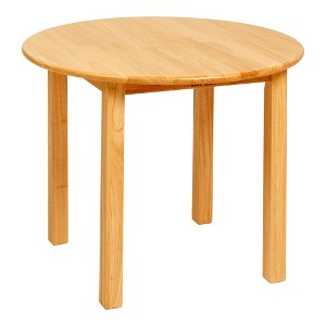 ECR4Kids 30in D Round Hardwood Table with 22in Legs - 1 of 4