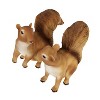 Nature Spring Resin Squirrel Garden Statues - Outdoor Decor Animal Figurines - Set of 2 - 2 of 4