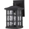 Quoizel Lighting Stonington 1 - Light Sconce in  Mystic Black - 3 of 4