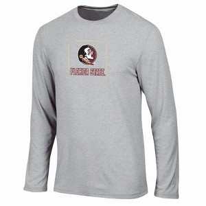 NCAA Florida State Seminoles Men's Gray Long Sleeve T-Shirt - 1 of 3
