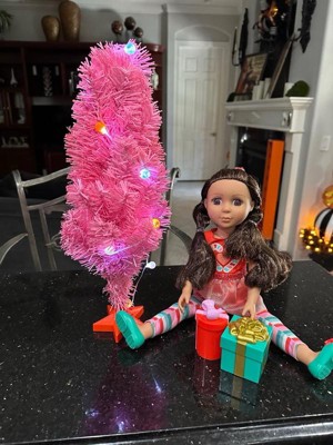 Glitter Girls Eve Doll & Christmas Tree Bundle : Target