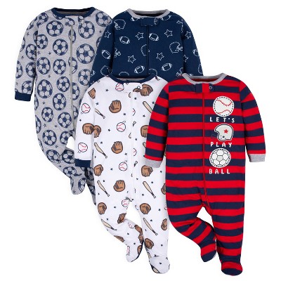 Gerber Baby Long Sleeve Sleep 'n Plays - Southwest - 6-9 Months - 4-pack :  Target