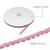 Wrapables 3/8 Inch Velvet Ribbon for Gift Wrapping, Wedding Decorations, Hair Bows, Crafting (25 Yards), Pink - 2 of 4