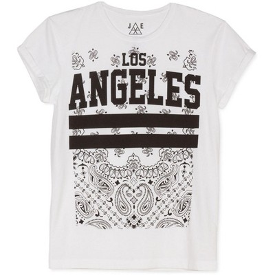 Jem Mens LA Roll Sleeve Graphic T-Shirt