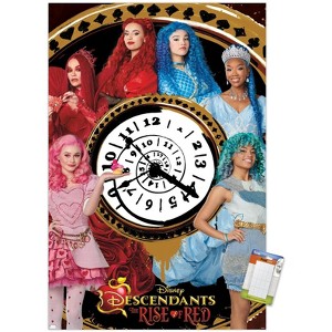 Trends International Disney Descendants: The Rise of Red - Group Unframed Wall Poster Prints - 1 of 4