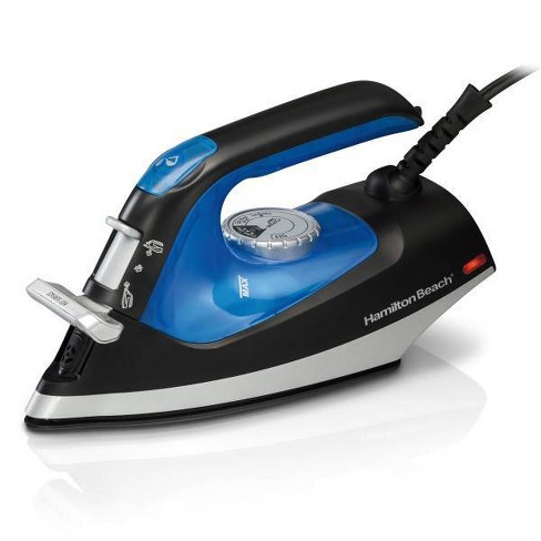 Hamilton Beach Nonstick Iron, Vertical Steam, Retractable Cord