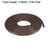 Unique Bargains Silicone Window Door Bulb Bubble T-Slot Mount Insulation Strip - 2 of 4