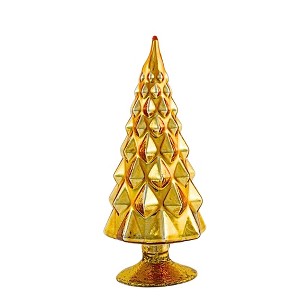 Craftoutlet.Com 4.75 In Colored Medium Hue Glass Tree Decorative Holiday Decor Tree Sculptures - 1 of 3