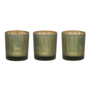 Mossy Oak Deer Votive (Set of 3) - 1 of 3
