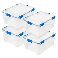 103 Qt Weathertight Tote With Wheels The Container Store