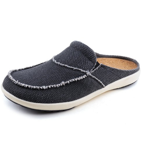 Men's Dude Canvas Indoor Outdoor Clog, Size 8 Us Men, Dark Gray : Target