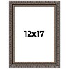 PosterPalooza | Ornate Black Picture Frame - UV Acrylic, Foam Board Backing, Hanging Hardware - 2 of 4