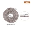 Unique Bargains Shoe Accessories Replacement Bling Crystal Rhinestone Laces 2 Pcs - 2 of 4