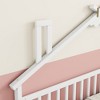 Twin Size Montessori Floor Bed with Safety Guardrails and Door for Toddler - 4 of 4