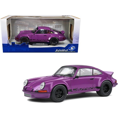 1973 Porsche 911 Rsr Purple With Black Stripes 1/18 Diecast Model Car By  Solido : Target