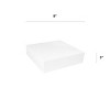 O'Creme Square Cake Dummy for Display Decorating, Styrene 3" High - 2 of 4