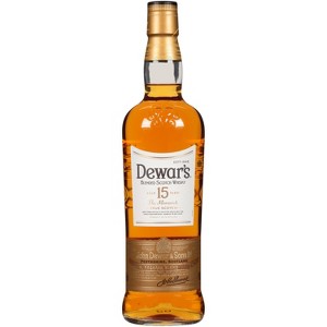 Dewars 15yr Blended Scotch Whisky - 750ml Bottle - 1 of 4