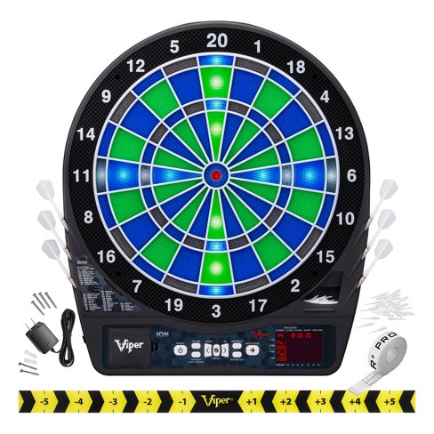 Target electronic clearance dartboard