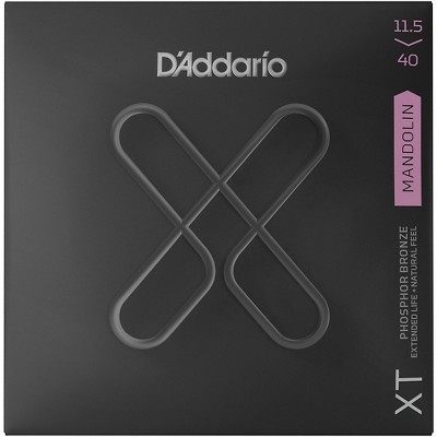 D'Addario XT Mandolin Coated Phosphor Bronze, Custom Medium, 11.5-40