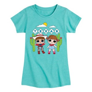 Girls' - Lol Surprise! - Texas Fitted Short Sleeve Graphic T-Shirt - 1 of 4