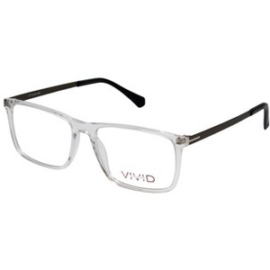 Vivid Designer Reading Blue Light Blocking Eyeglasses 886 in Light Blue 53 mm - 1 of 4