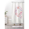 Deny Designs April Lane Art Fancy Bow Monogram Memory Foam Bath Mat - 4 of 4