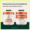 Genius Sleep AID - Smart Sleeping Pills Supplement - Relaxation Enhancer and Mood Support w/Inositol, L-Theanine & Glycine - 40 Capsules - 4 of 4