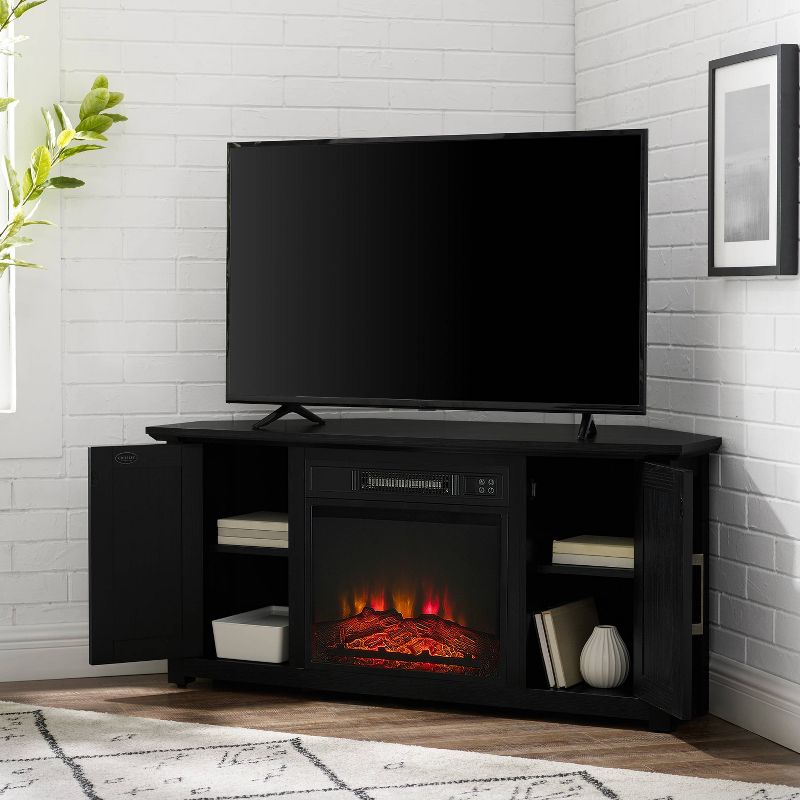 Camden Corner TV Stand for TVs up to 50" with Fireplace - Crosley, 5 of 19