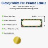 Avery Labels, 1" x 2-5/8", Gold-Teal Berries, Glossy, 160ct - 2 of 4
