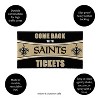 Evergreen Come Back with Tickets New Orleans Saints 28" x 16" Woven PVC Indoor Outdoor Doormat - 3 of 4