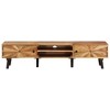 vidaXL TV Cabinet Natural wood Solid acacia wood Storage TV Cabinet - 2 of 2