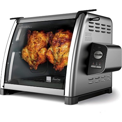 Mueller Aeroheat Convection Toaster Oven 1200w, Broil, Toast, Bake, 8 Slice,  Stainless Steel : Target