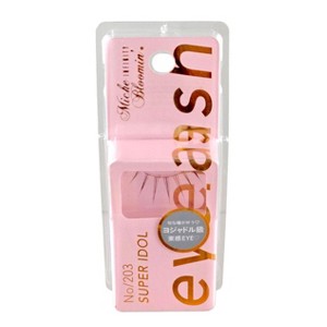 Miche Bloomin Eyelash Infinity Line 203 super Idol ( 1 Pair ) - Doll-Like Eyes Made Easy - 1 of 4