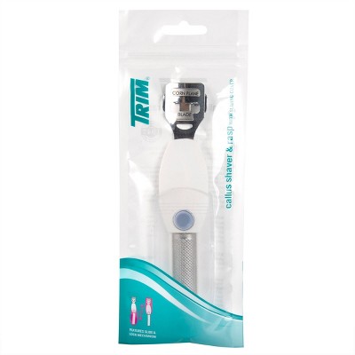 Trim Callus Shaver & Rasp with Sliding Cover