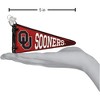 Old World Christmas Blown Glass Ornament for Christmas Tree, Oklahoma Sooners Pennant - 3 of 4