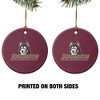 Bloomsburg University Primary Logo Porcelain Holiday Christmas Tree Ornament  2.8" (7.1 cm) - 2 of 4