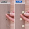 Unique Bargains Self Adhesive PVC Waterproof Screw Hole Stickers - 4 of 4