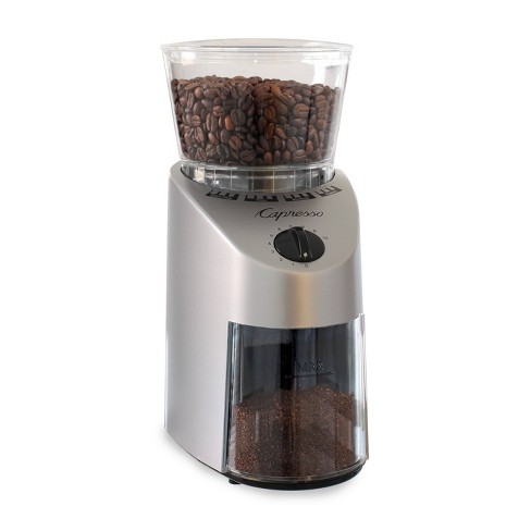 capresso coffee grinder settings