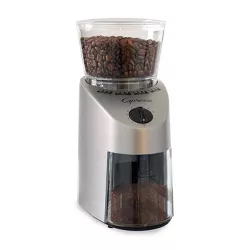 Capresso Conical Burr Coffee Grinder Infinity - Silver 560.04