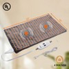 COZONY Weighted Heating Pad with Soothing Vibration, 3 Warmth Levels & 3 Massage Modes, Auto Timer, Portable - 2 of 4