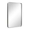 50"x32" Rectangle Bathroom Mirror with Aluminum Alloy Frame, Wall Mounted Vanity Mirror for Bedroom Living Room Entryway, Silver - 3 of 4