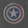 Men's Marvel Captain America Distressed Split Shield T-Shirt - 2 of 3