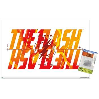 Trends International DC Comics Movie The Flash - Reverse Unframed Wall Poster Prints